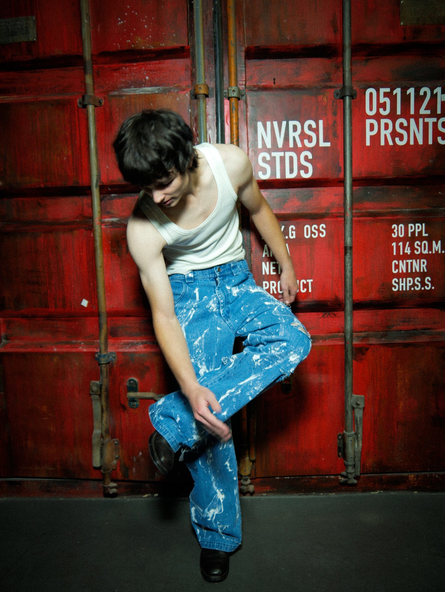 "DIRTY WORK" JEANS