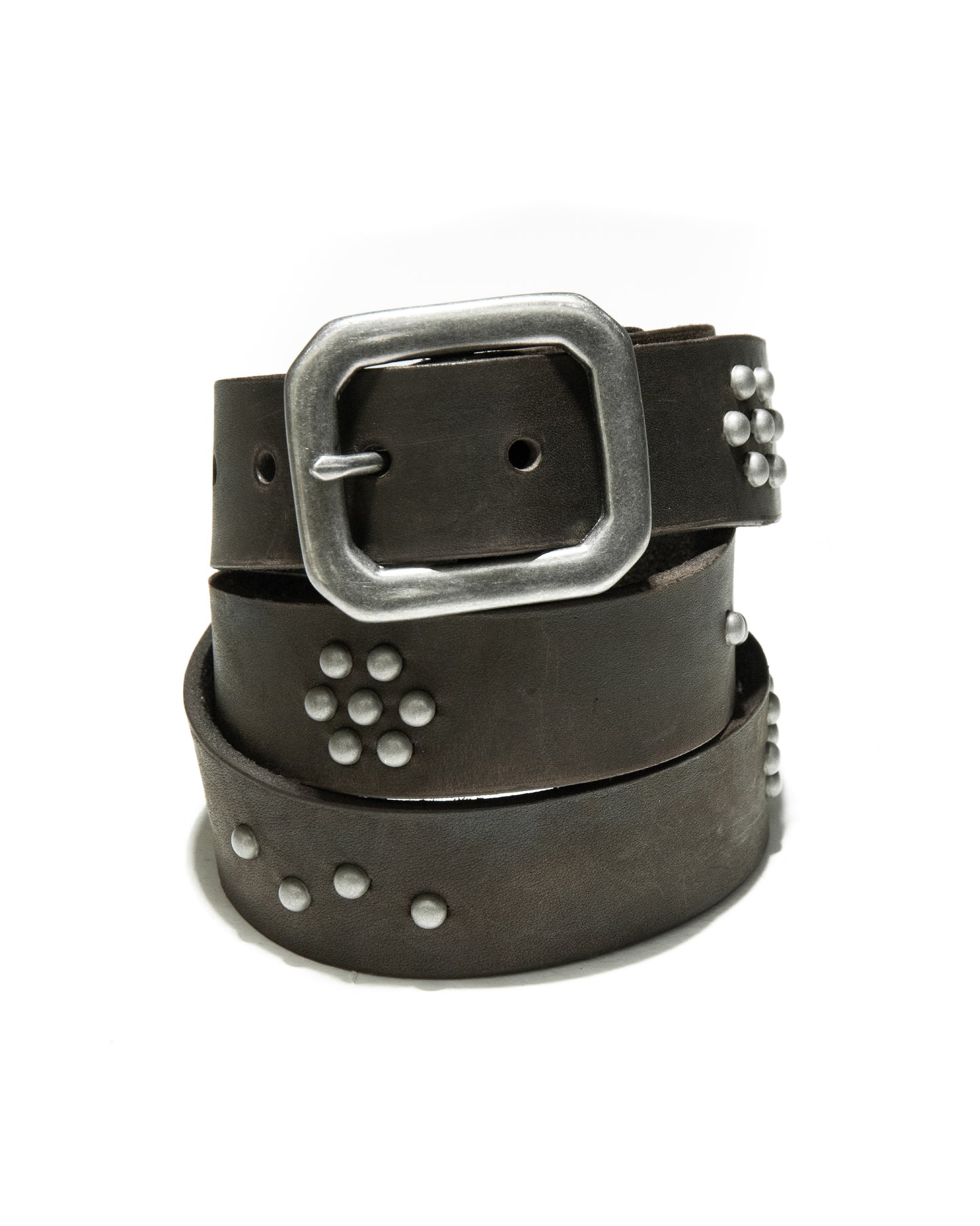Studded Belt "Brown"